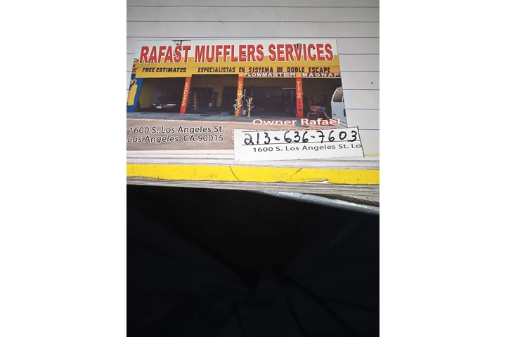 Rafast muffler service image 4
