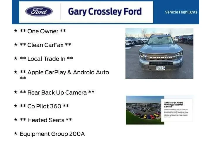 $25000 : Ford Bronco Sport 2024 AWD B image 6