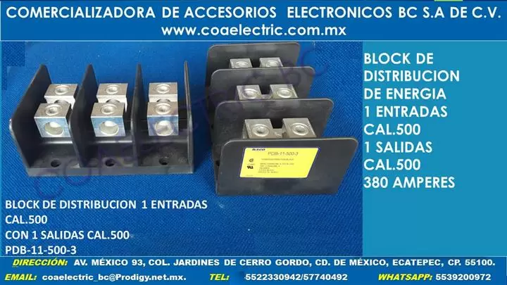 BLOCK DE DISTRIBUCC.DE ENERGIA image 3