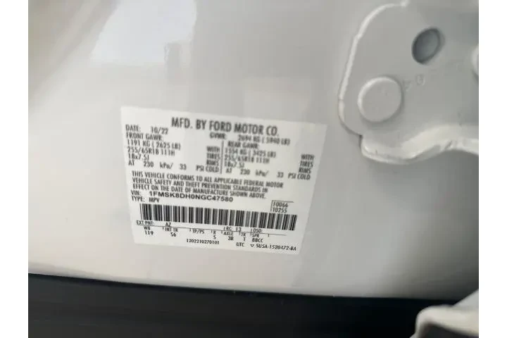 $31058 : Ford Explorer 2022 AWD XLT 4 image 9