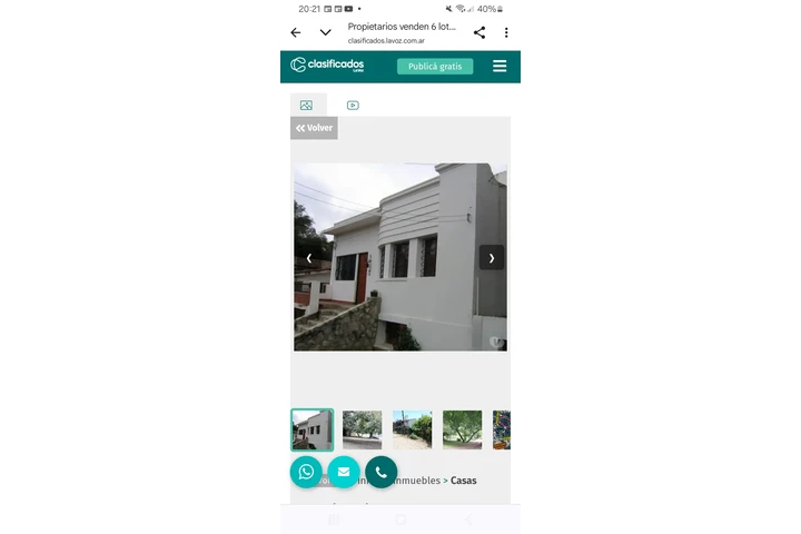 $139 : 4000 mts Salsipuedes Cordoba image 1