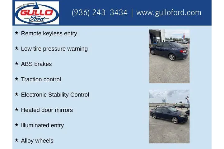 $6991 : Toyota Corolla 2011 Base 4dr image 4