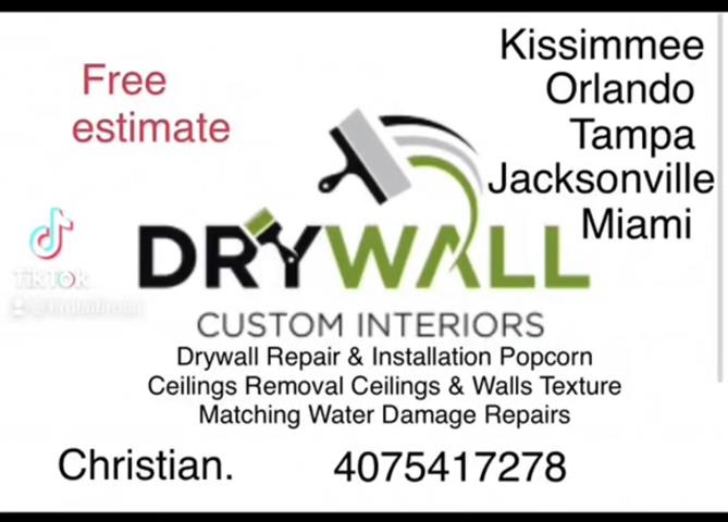 Drywall repair image 1