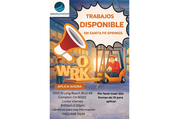 Jobs available / trabajos image 1