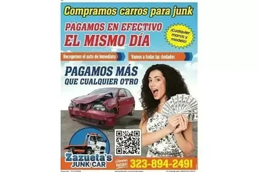 Compro Carro para el Yonke en Bakersfield