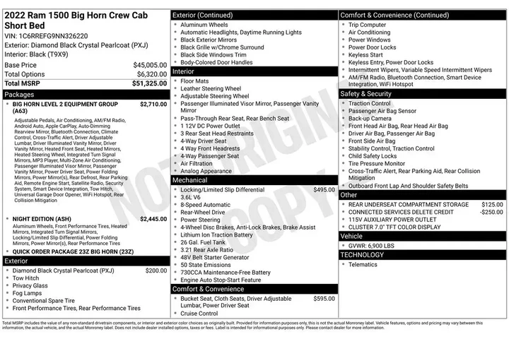 $31454 : Ram 1500 2022 4x2 Big Horn 4 image 2