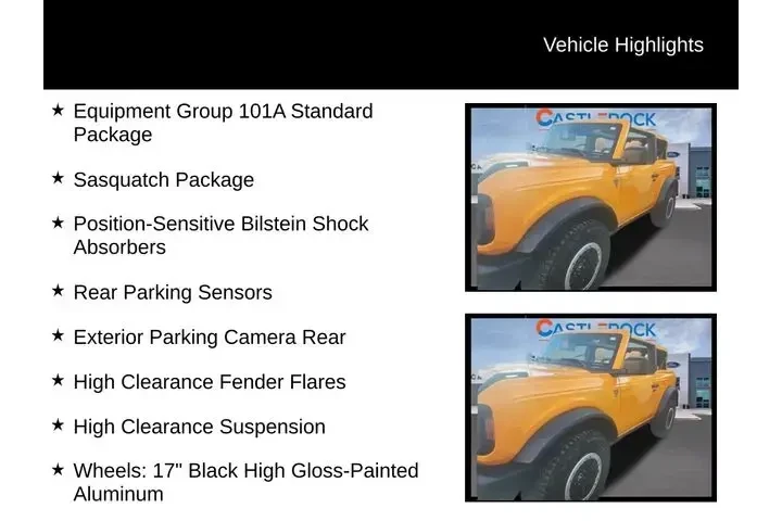 $37098 : Ford Bronco 2022 4x4 Base Ad image 6