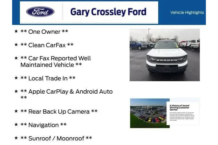 $32000 : Ford Bronco Sport 2023 AWD B image 6