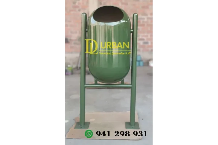 TACHOS DE BASURA PARA PARQUES image 1
