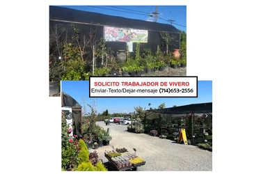 TRABAJADOR DE PLANTAS en Orange County