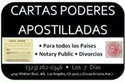 █►📌CARTAS PODER >APOSTILLADAS en Los Angeles