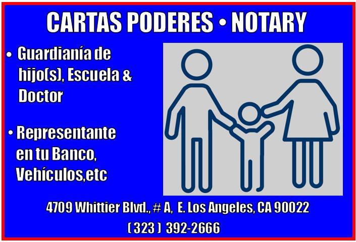 █►📌CARTAS PODER►NOTARY PUBLIC image 1