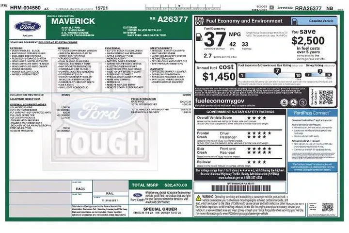 $28428 : Ford Maverick 2024 XLT 4dr S image 6