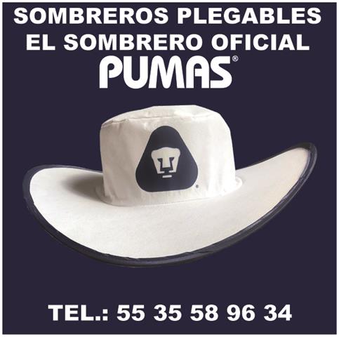 $1 : SOMBREROS PLEGABLES PUMAS image 4