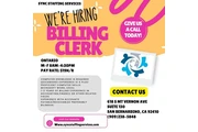Hiring Billing Clerk en Riverside