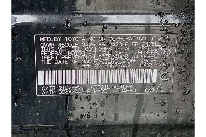 $15975 : Lexus IS 350 2011 4dr Sedan image 8