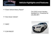 $32987 : Lincoln Nautilus 2023 AWD St thumbnail