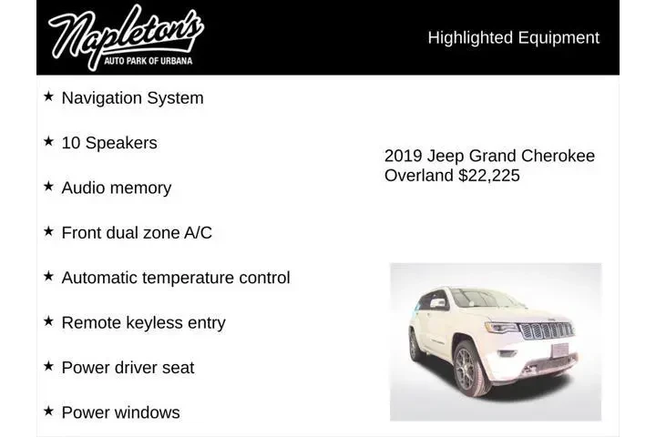 $22225 : Jeep Grand Cherokee 2019 4x4 image 3