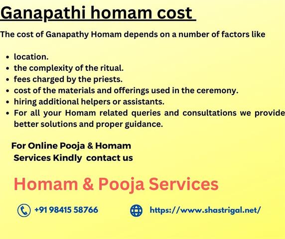 Ganapathy Homam Online Booking image 3
