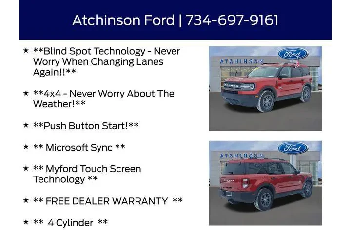 $25500 : Ford Bronco Sport 2023 AWD B image 8