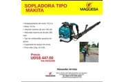 Sopladora motor a gasolina, JF en San Salvador