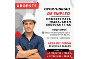 SE SOLICITAN HOMBRES