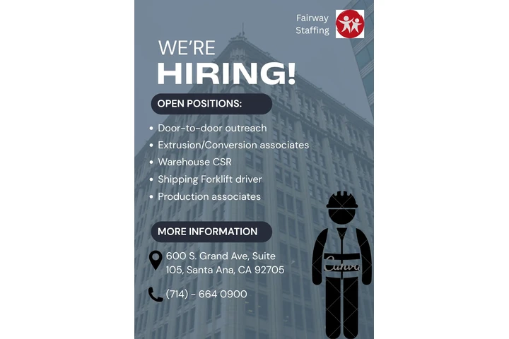 Hiring in the OC area image 1