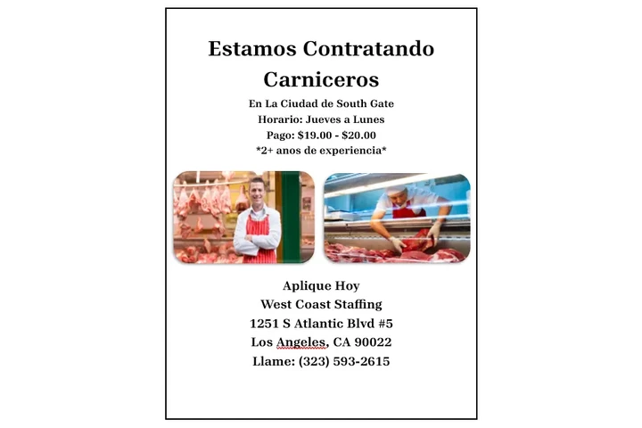 Contratando Carniceros image 1