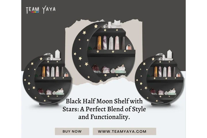 Half Moon Shelf with Hanger image 1