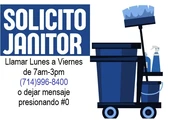 BUSCO JANITOR/MANTENIMIENTO📍