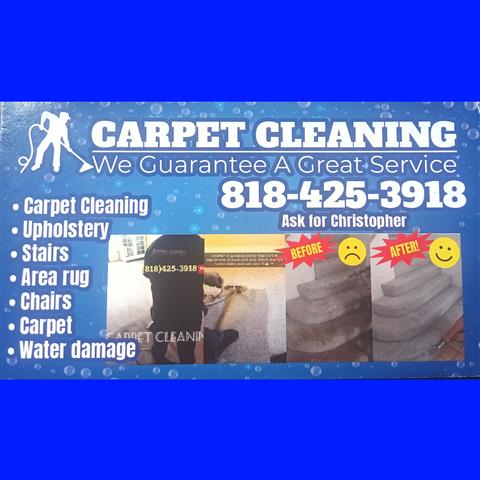 Carpet cleaning 818-425-3918☎ image 1