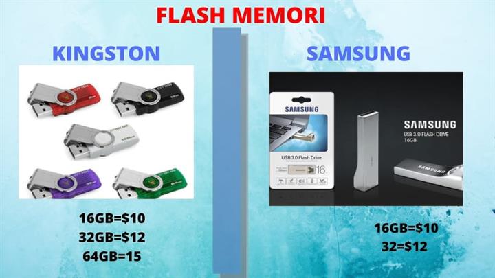 $9 : FLASH MEMORI Y TECLADOS USB image 1