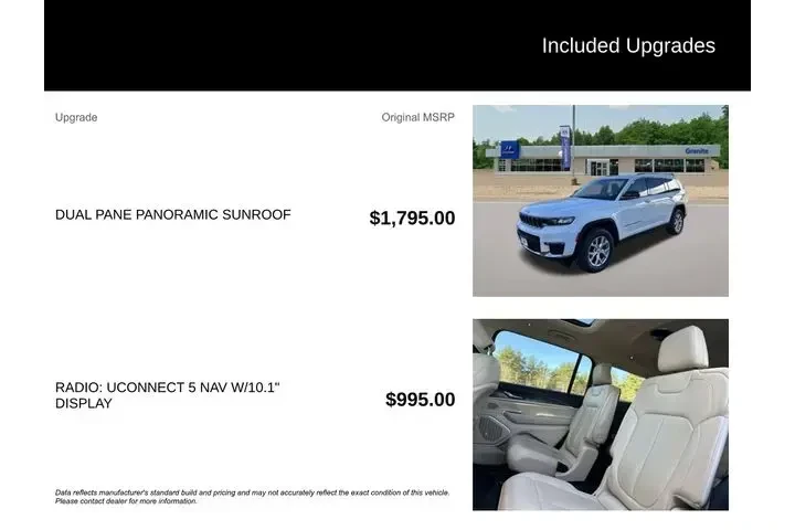 $29390 : Jeep Grand Cherokee L 2021 4 image 8