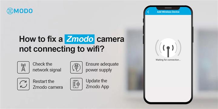 Zmodo camera not connecting image 1