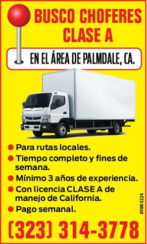 CHOFER CLASE:A🚚 rutas locales image 1