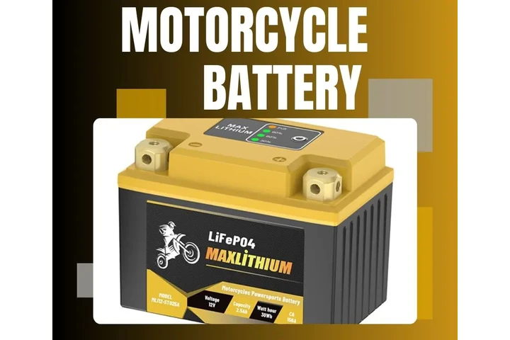 $50 : Best Motorcycle Battery image 1
