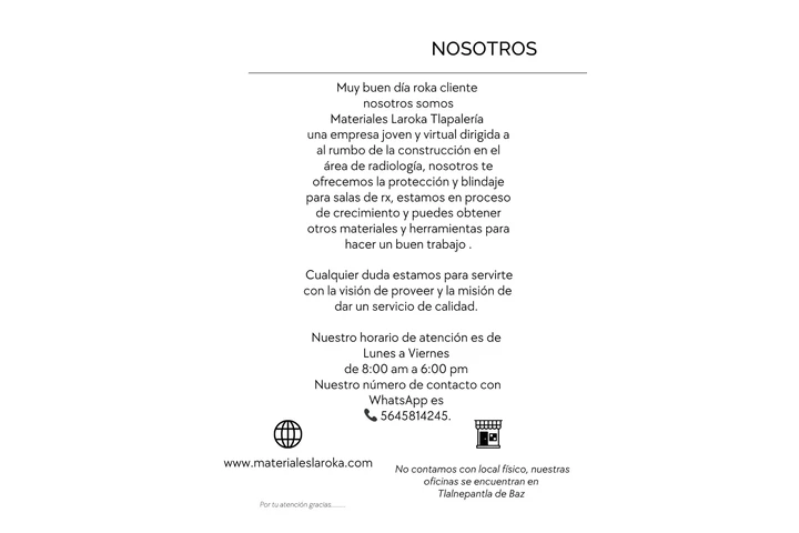 Materiales para proteccion Rx image 7
