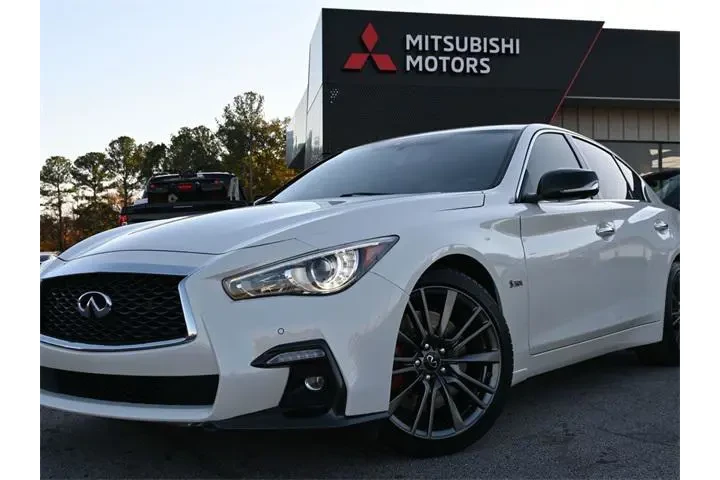$27945 : INFINITI Q50 2020 Red Sport image 7