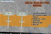 Cabezal regulable para andamio en Ecatepec de Morelos