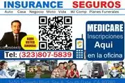 🔵 AUTO ●  VIDA ● MEDICARE 🔵 en Los Angeles