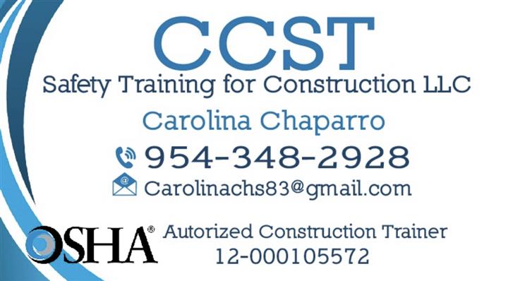 CCST SAFETY TRAINING FOR CONST image 1