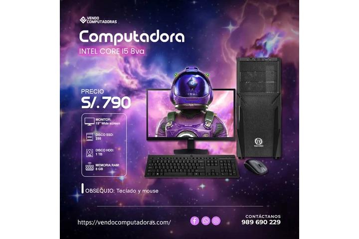 $790 : ⚡ Computadoras listas para tod image 2