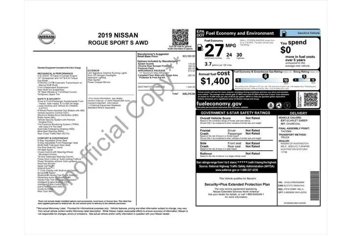 $13787 : Nissan Rogue Sport 2019 AWD image 4