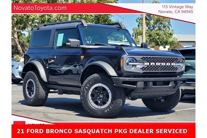 $44599 : 2021 Bronco Badlands image 1