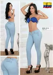 $10 : JEANS COLOMBIANOS MAYOREO SEXI image 1