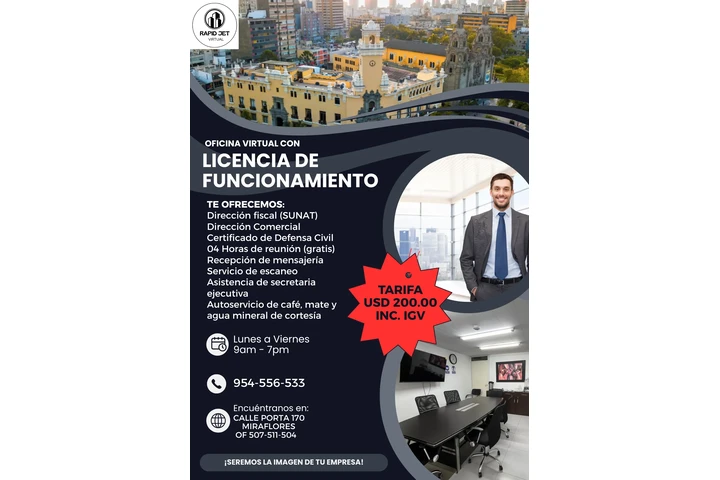 $200 : PLAN LICENCIA FUNCIONAMIENTO image 1