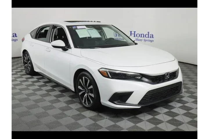 $27575 : Honda Civic 2024 EX-L 4dr Ha image 1