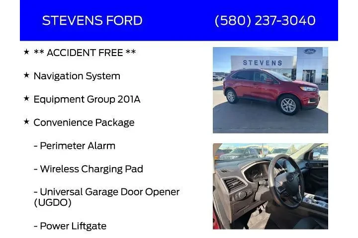 $20999 : Ford Edge 2021 SEL 4dr Cross image 6
