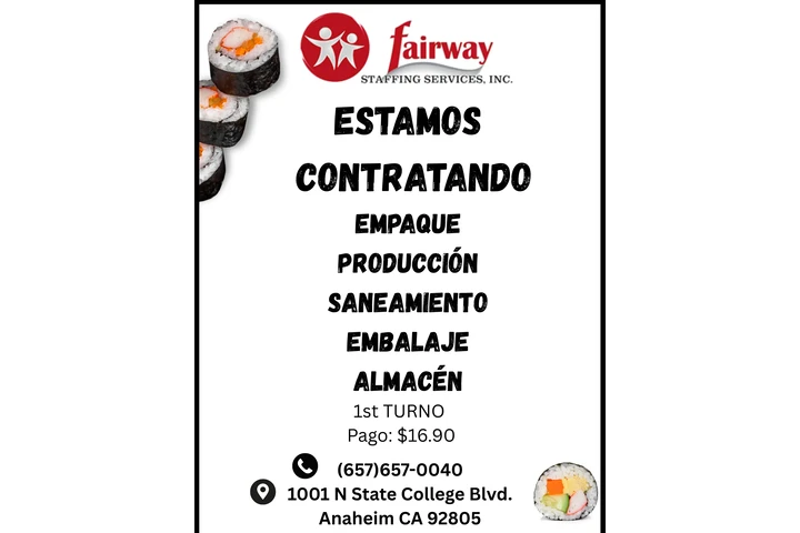 Hiring for Food Production image 1