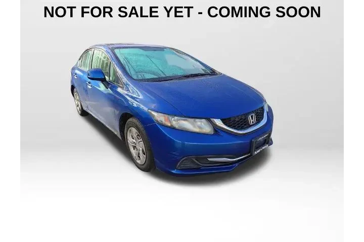 $11110 : Honda Civic 2013 LX 4dr Seda image 1